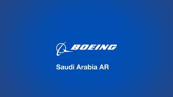 Boeing Saudi Arabia AR Cartaz