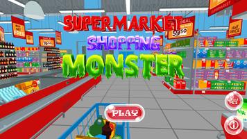 Supermarket  Monster Affiche