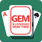 Gem Klondike Draw Three icône