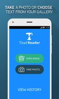 TextReader: Text Scanner App पोस्टर