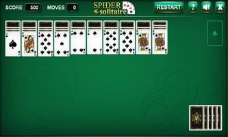 Spider Solitaire capture d'écran 2