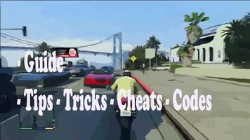 برنامه‌نما Cheats for GTA 5 (2016) عکس از صفحه