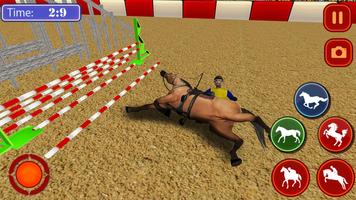 Jumping Horse Stunts & Real Racing Simulator 2018 capture d'écran 3