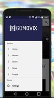 برنامه‌نما GoMovix عکس از صفحه