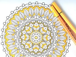 Art Coloring Pictures ポスター