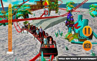 Go Real Snow Roller Coaster capture d'écran 3