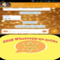 Whatsapp go golde 2018 پوسٹر