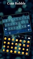 Cute Bubble Keyboard-Galaxy S6 Affiche