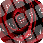 ikon GO Keyboard Red Rose