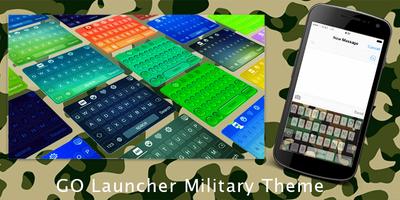 GO Launcher Military Theme Affiche