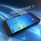 Blue Windows 7 GoLauncher Free simgesi