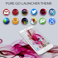 Pure Go Launcher Theme Tapjoy постер