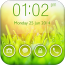 Green Nature Go Locker Theme APK