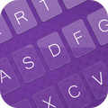 GO Keyboard Purple Sleek