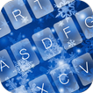 Snowflake Theme-Emoji Keyboard