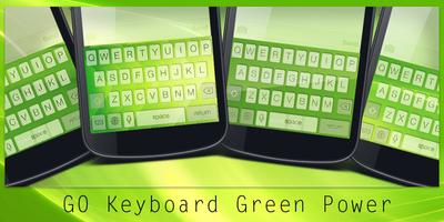 GO Keyboard Green Power poster