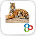 Go Launcher Tiger Theme simgesi