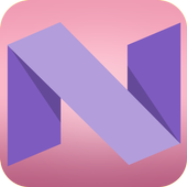 Theme for Android N أيقونة