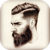 I beard & Hair:  Photos maker icône