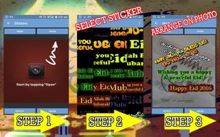 Eid Mubarak Stickers Wishes screenshot 1