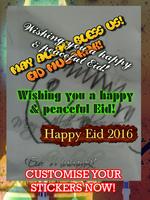Eid Mubarak Stickers Wishes 截圖 3