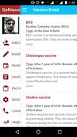 go4vaccine-vaccination planner capture d'écran 2