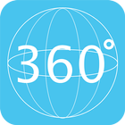 360 Camera-icoon