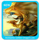 Awesome Golden Dragon Live Wallpaper APK