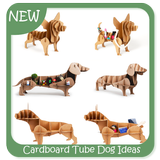 Cardboard Tube Dog Ideas icône