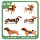 APK Cardboard Tube Dog Ideas