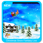Christmas Snow Fantasy Live Wallpaper icône