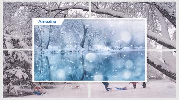Christmas Snow Fantasy Live Wallpaper capture d'écran 2