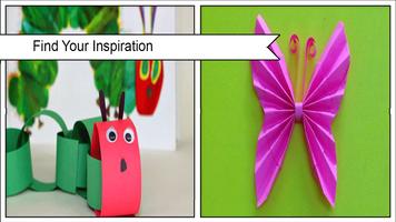 Easy DIY Paper Caterpillar craft capture d'écran 3