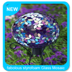 Fabulous Styrofoam Glass Mosaic Spheres