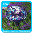Fabulous Styrofoam Glass Mosaic Spheres icône