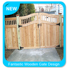 Fantastic Wooden Gate Design Ideas icône