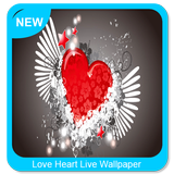 Love Heart Wallpaper icône