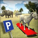 Goat Parking : Animals SkateBoard Driving APK