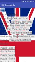 برنامه‌نما UK Crosswords عکس از صفحه