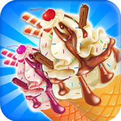 Скачать Мороженое конуса Maker Замороженные десертные игры APK