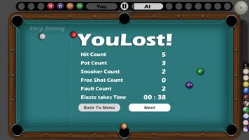 Pool Ball - Simulation capture d'écran 2