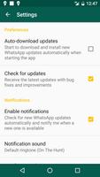 برنامه‌نما Beta Updater For Whatsapp عکس از صفحه