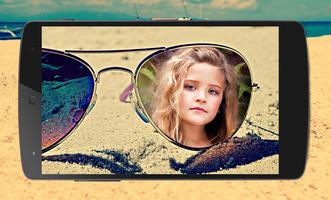 Goggles Photo Collage Frames Affiche