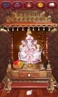Shri Ganesha And 3D Temple poster