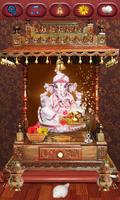Shri Ganesha And 3D Temple syot layar 1