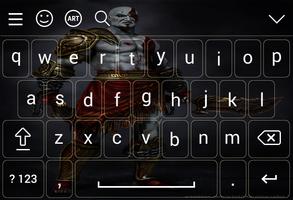 Keyboard for Kratos of God Of War पोस्टर