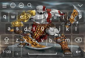Keyboard for Kratos of God Of War screenshot 1