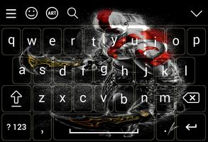 Keyboard for Kratos of God Of War स्क्रीनशॉट 2