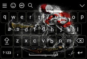 Keyboard for Kratos of God Of War captura de pantalla 2