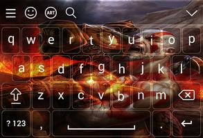 Keyboard for Kratos of God Of War capture d'écran 3